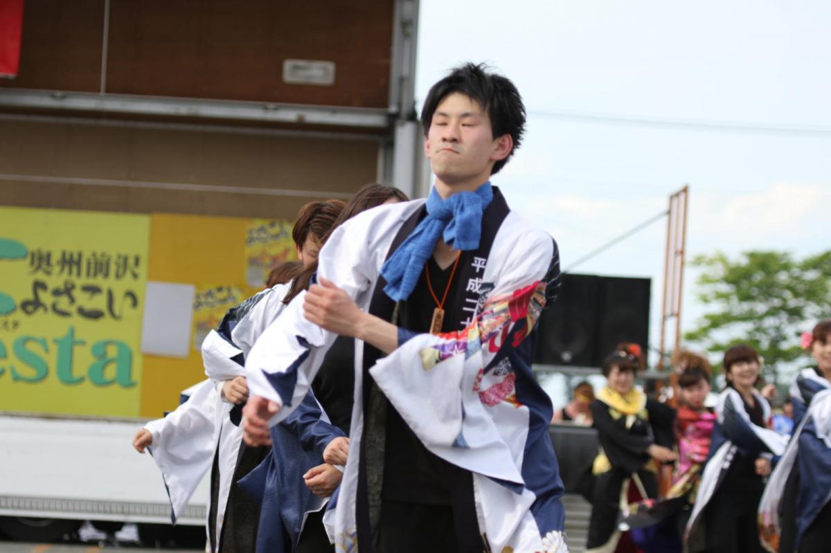 奥州前沢よさこいFesta13その4（奥州前沢よさこいフェスタ2017) 2017/07/09