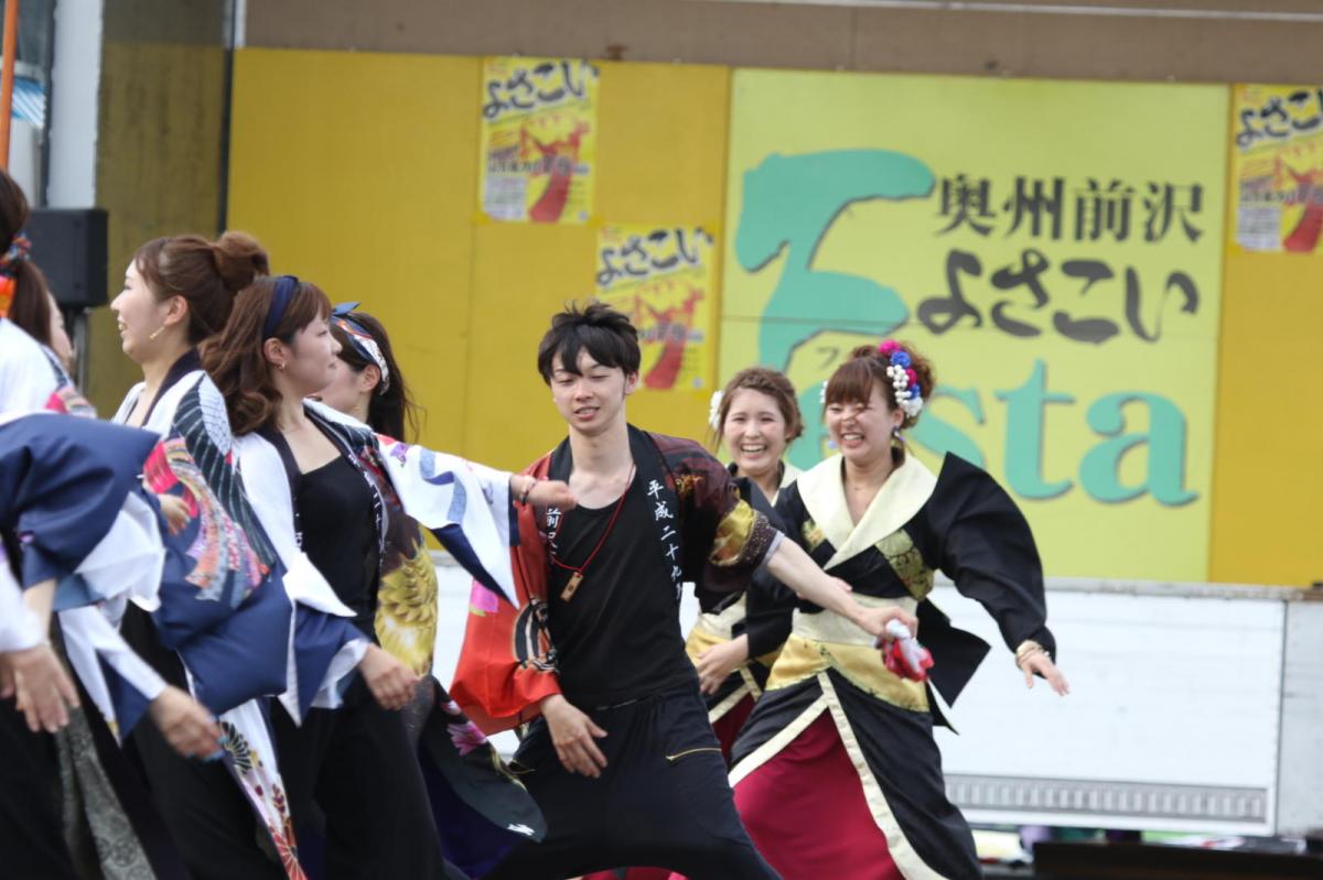 奥州前沢よさこいFesta13その4（奥州前沢よさこいフェスタ2017) 2017/07/09