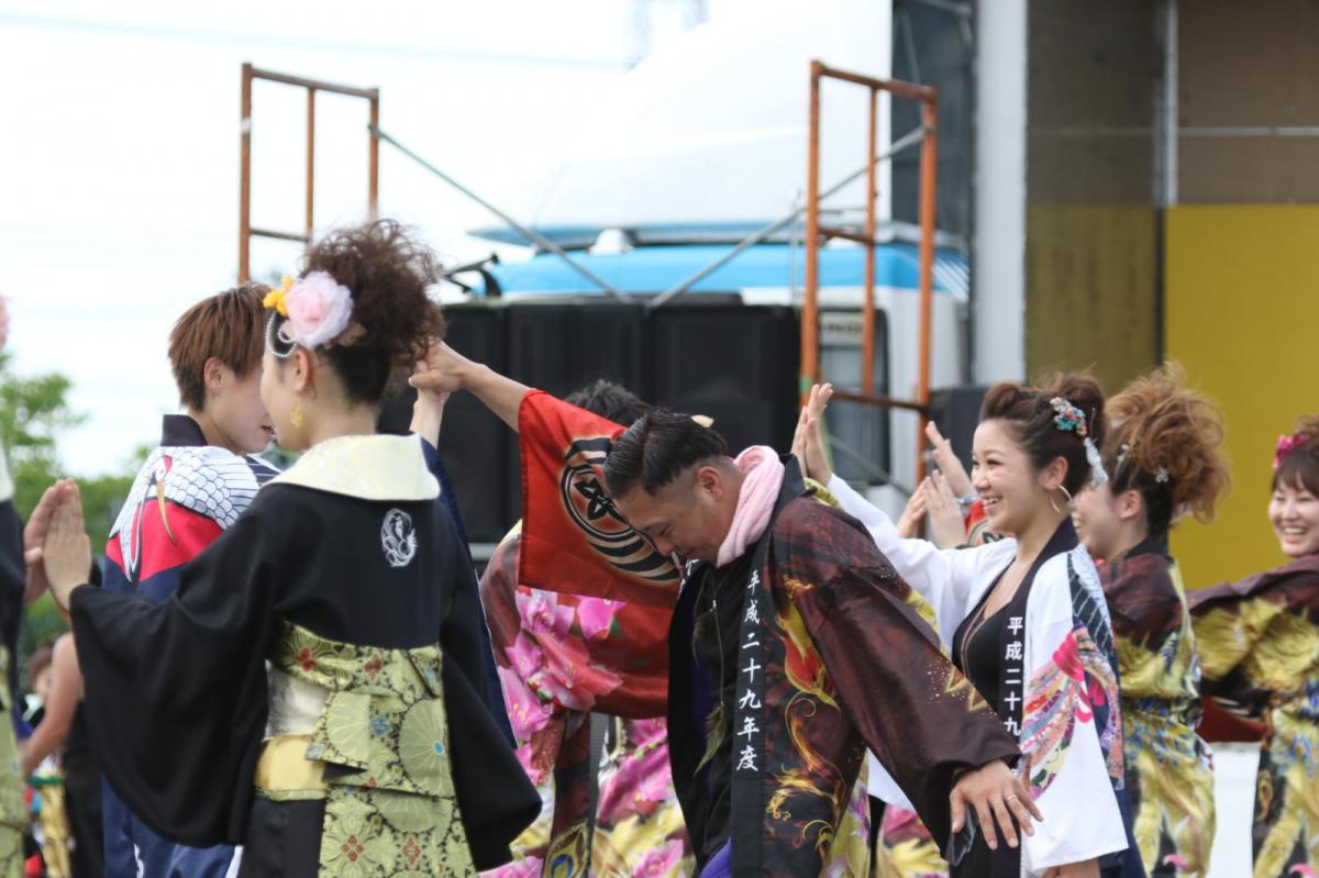 奥州前沢よさこいFesta13その4（奥州前沢よさこいフェスタ2017) 2017/07/09