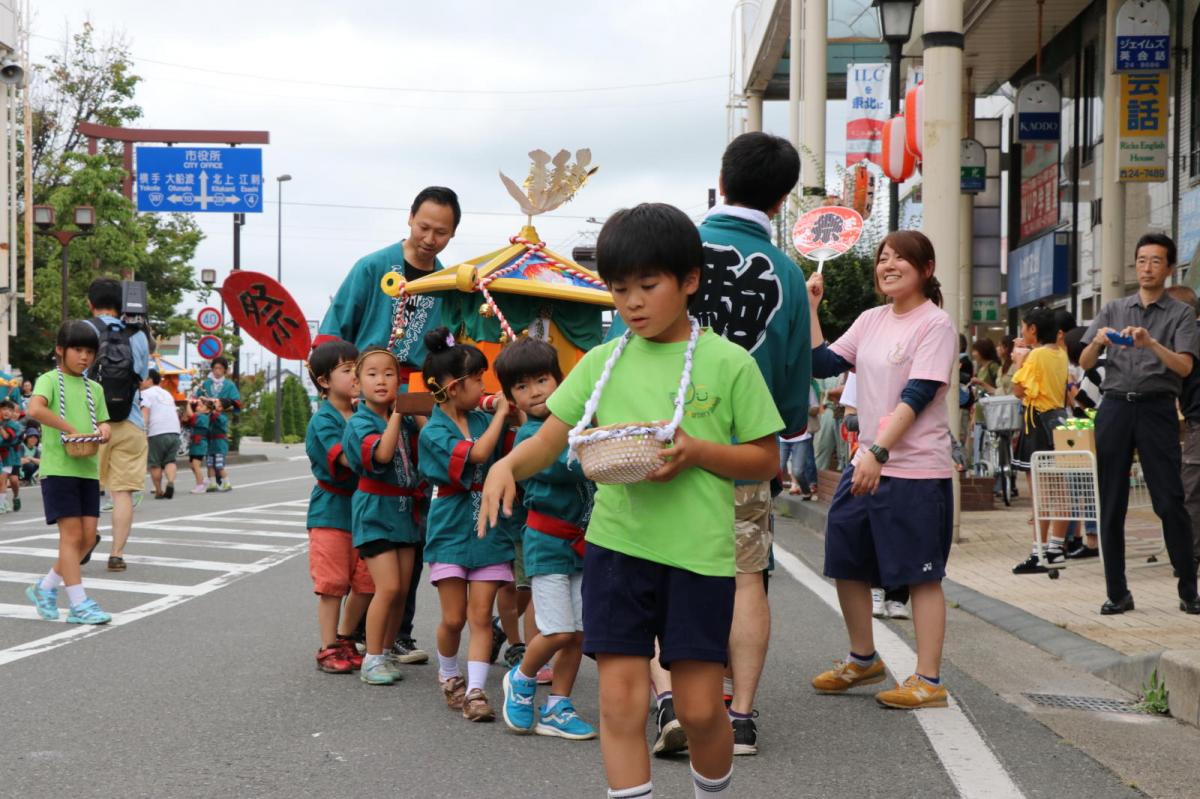 奥州水沢夏まつり2017 子供みこし・地方太鼓・干支和まつり・水沢ざっつぁかまつり中編 2017/08/05
