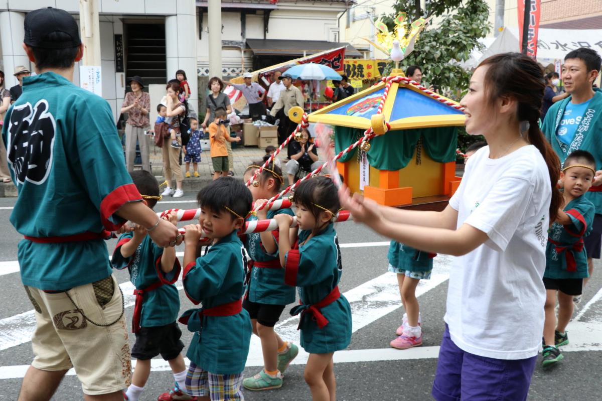 奥州水沢夏まつり2017 子供みこし・地方太鼓・干支和まつり・水沢ざっつぁかまつり中編 2017/08/05