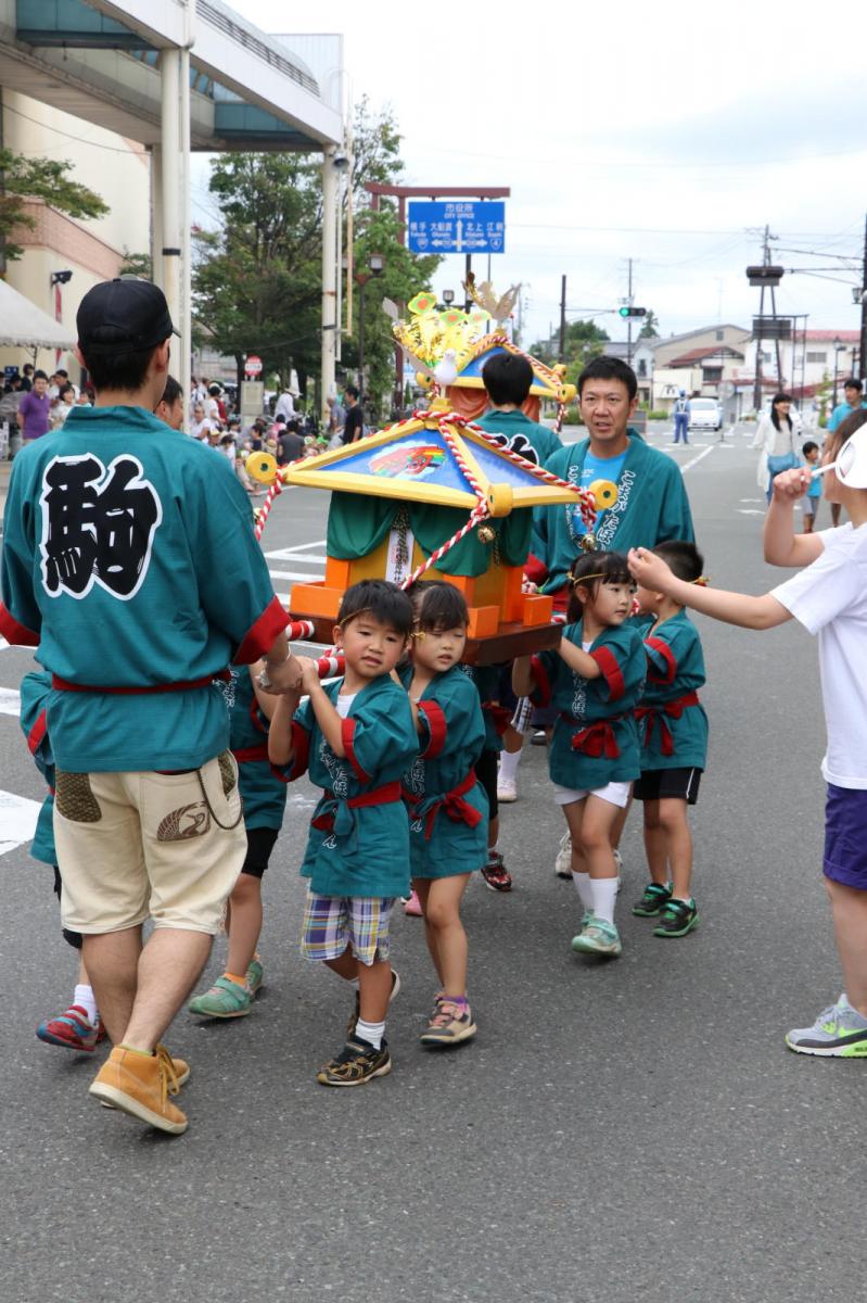 奥州水沢夏まつり2017 子供みこし・地方太鼓・干支和まつり・水沢ざっつぁかまつり中編 2017/08/05