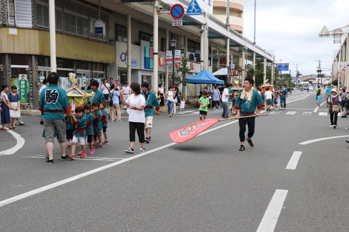 奥州水沢夏まつり2017 子供みこし・地方太鼓・干支和まつり・水沢ざっつぁかまつり中編 2017/08/05