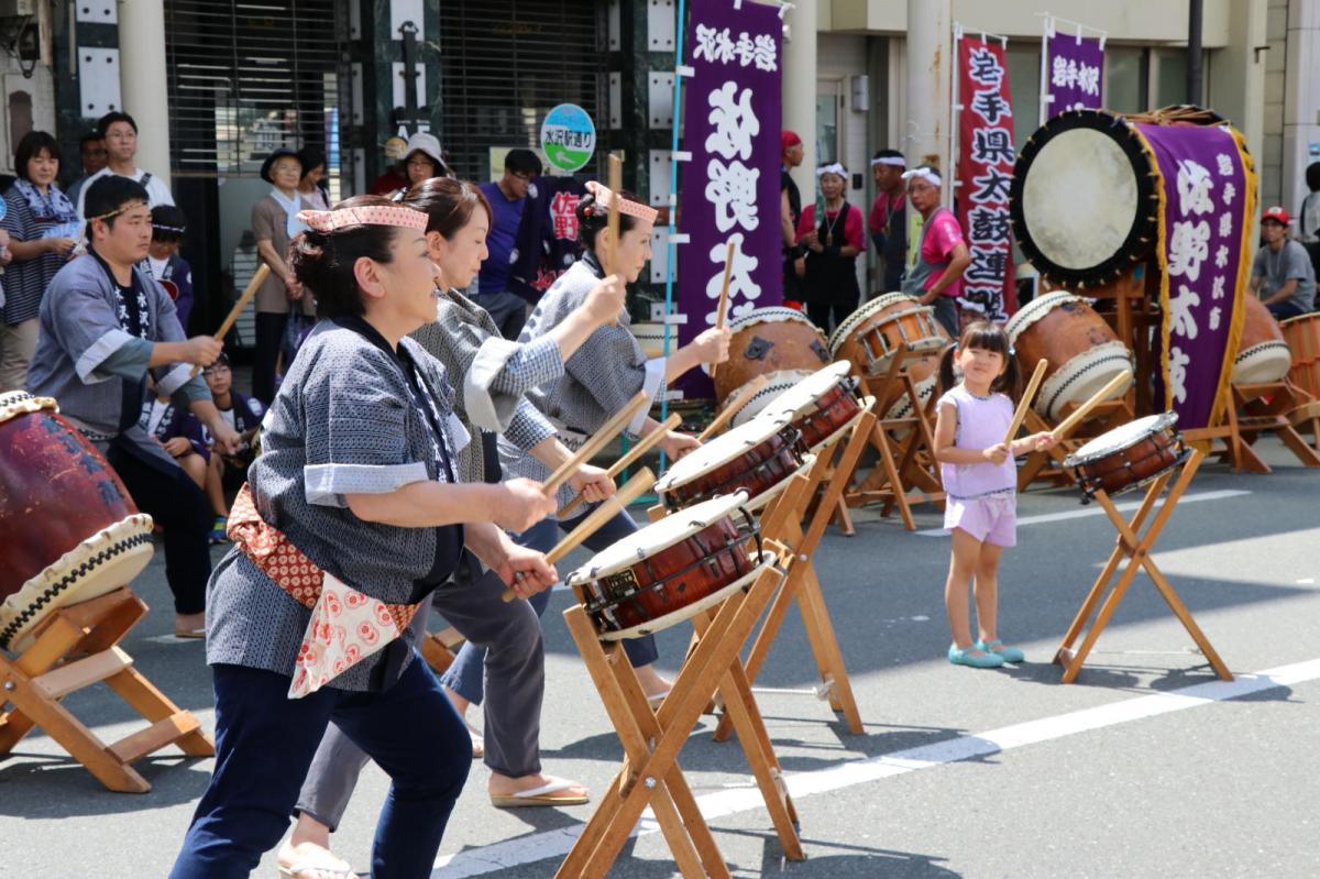 奥州水沢夏まつり2017 子供みこし・地方太鼓・干支和まつり・水沢ざっつぁかまつり中編 2017/08/05
