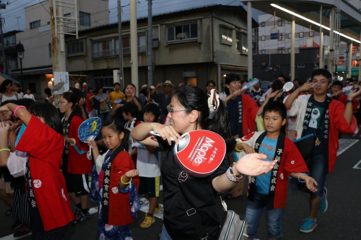 奥州水沢夏まつり2017 子供みこし・地方太鼓・干支和まつり・水沢ざっつぁかまつり中編 2017/08/05