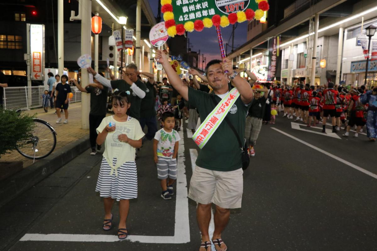 奥州水沢夏まつり2017 子供みこし・地方太鼓・干支和まつり・水沢ざっつぁかまつり中編 2017/08/05
