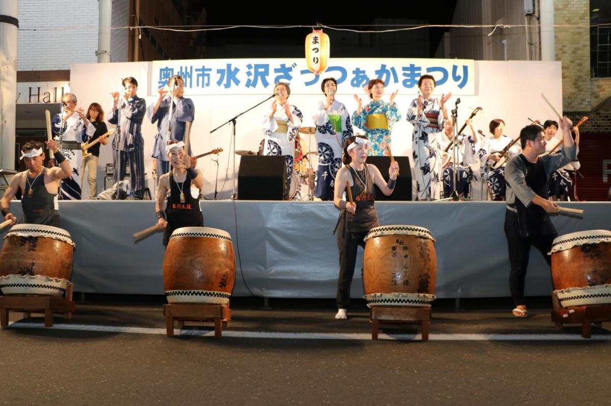 奥州水沢夏まつり2017 子供みこし・地方太鼓・干支和まつり・水沢ざっつぁかまつり中編 2017/08/05