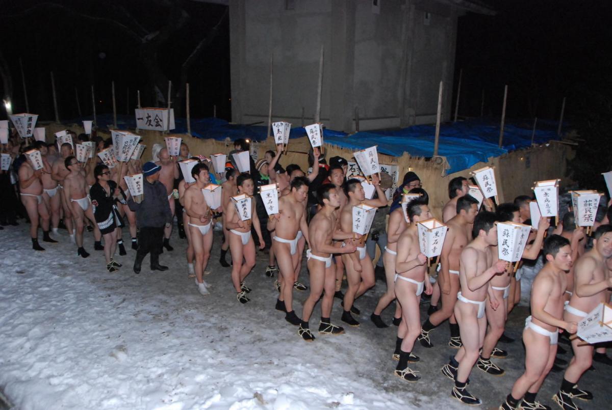 奥州・黒石寺「蘇民祭」(そみんさい)2018その2 2018/02/22