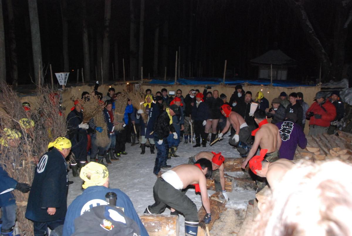 奥州・黒石寺「蘇民祭」(そみんさい)2018その2 2018/02/22
