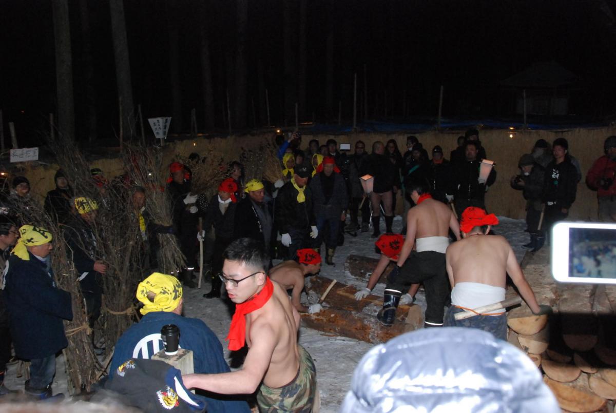 奥州・黒石寺「蘇民祭」(そみんさい)2018その2 2018/02/22