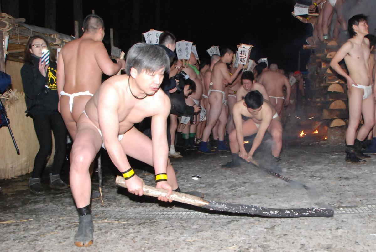 奥州・黒石寺「蘇民祭」(そみんさい)2018その2 2018/02/22