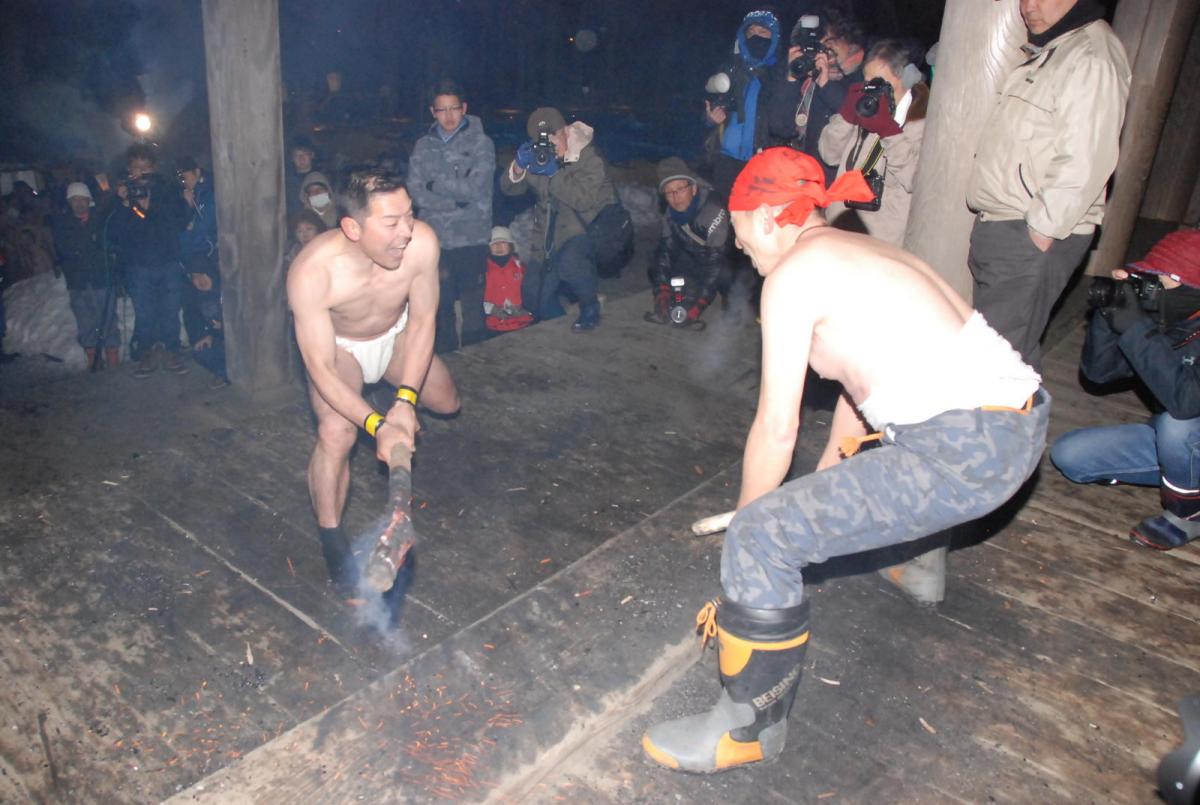 奥州・黒石寺「蘇民祭」(そみんさい)2018その2 2018/02/22