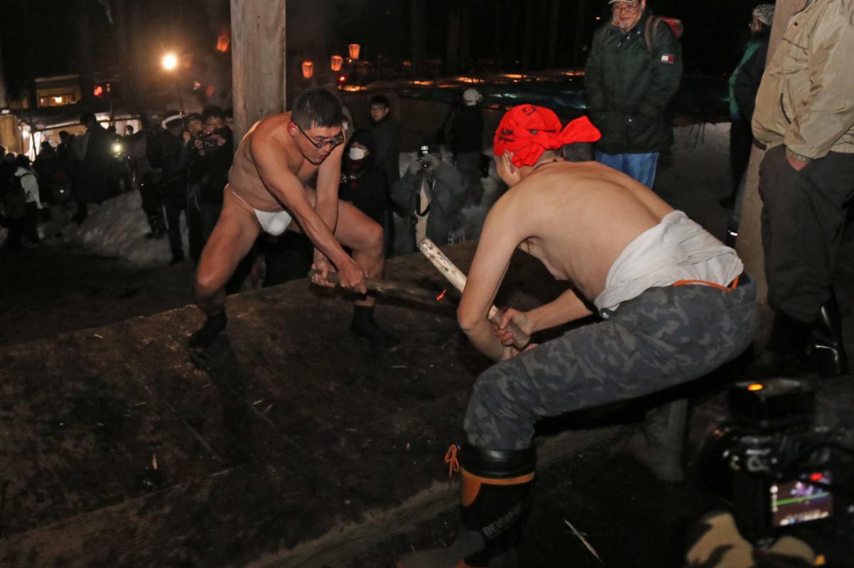 奥州・黒石寺「蘇民祭」(そみんさい)2018その3 2018/02/22