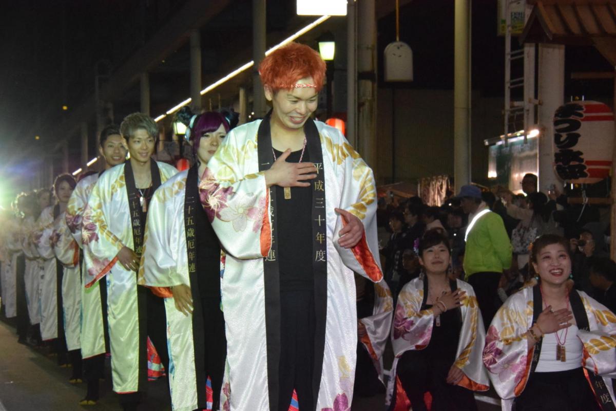 奥州市日高火防祭(前夜祭)2018パート1 2018/04/28