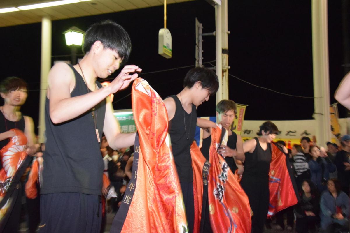 奥州市日高火防祭(前夜祭)2018パート1 2018/04/28