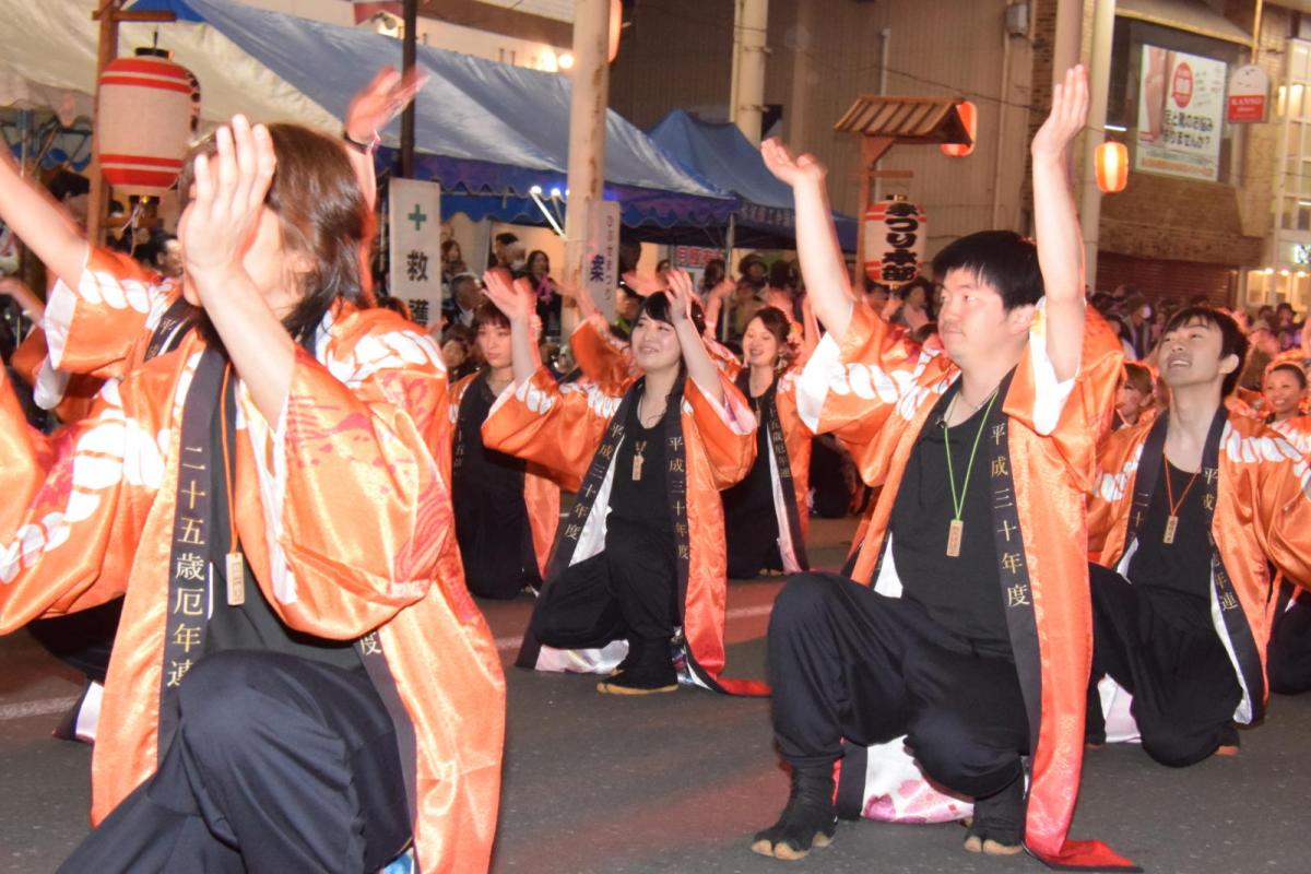 奥州市日高火防祭(前夜祭)2018パート1 2018/04/28