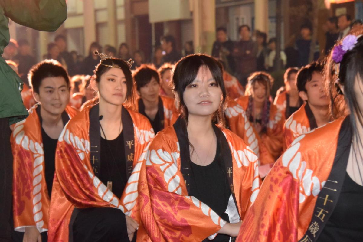 奥州市日高火防祭(前夜祭)2018パート1 2018/04/28