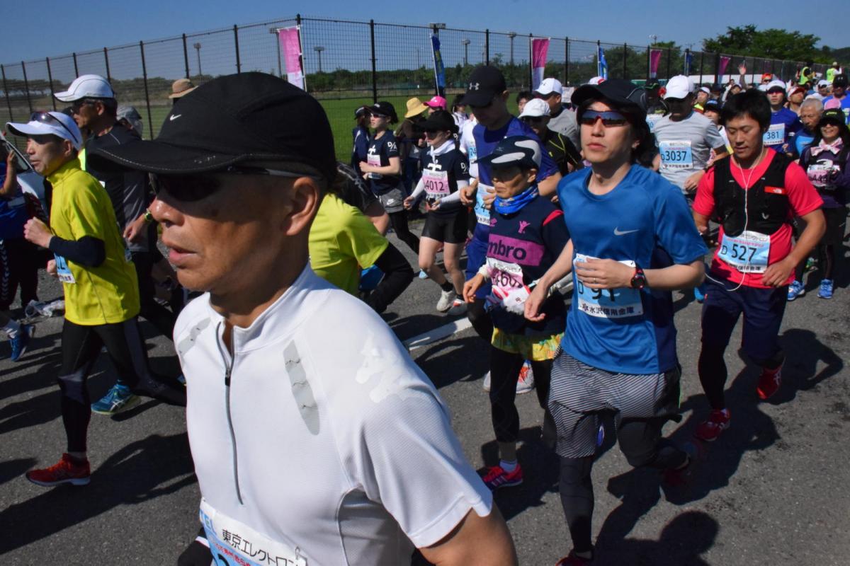 いわて奥州きらめきマラソン2018スタート・ゴール・表彰編1 2018/05/20