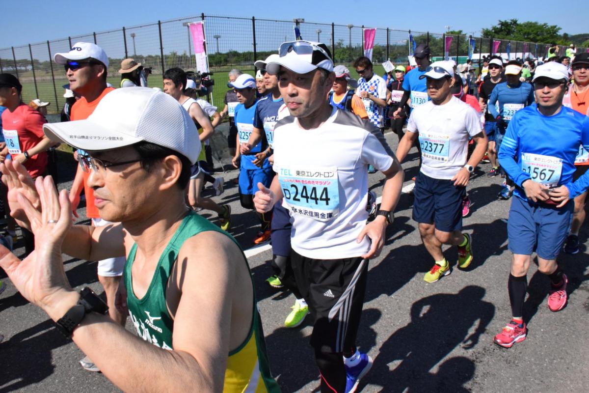いわて奥州きらめきマラソン2018スタート・ゴール・表彰編1 2018/05/20