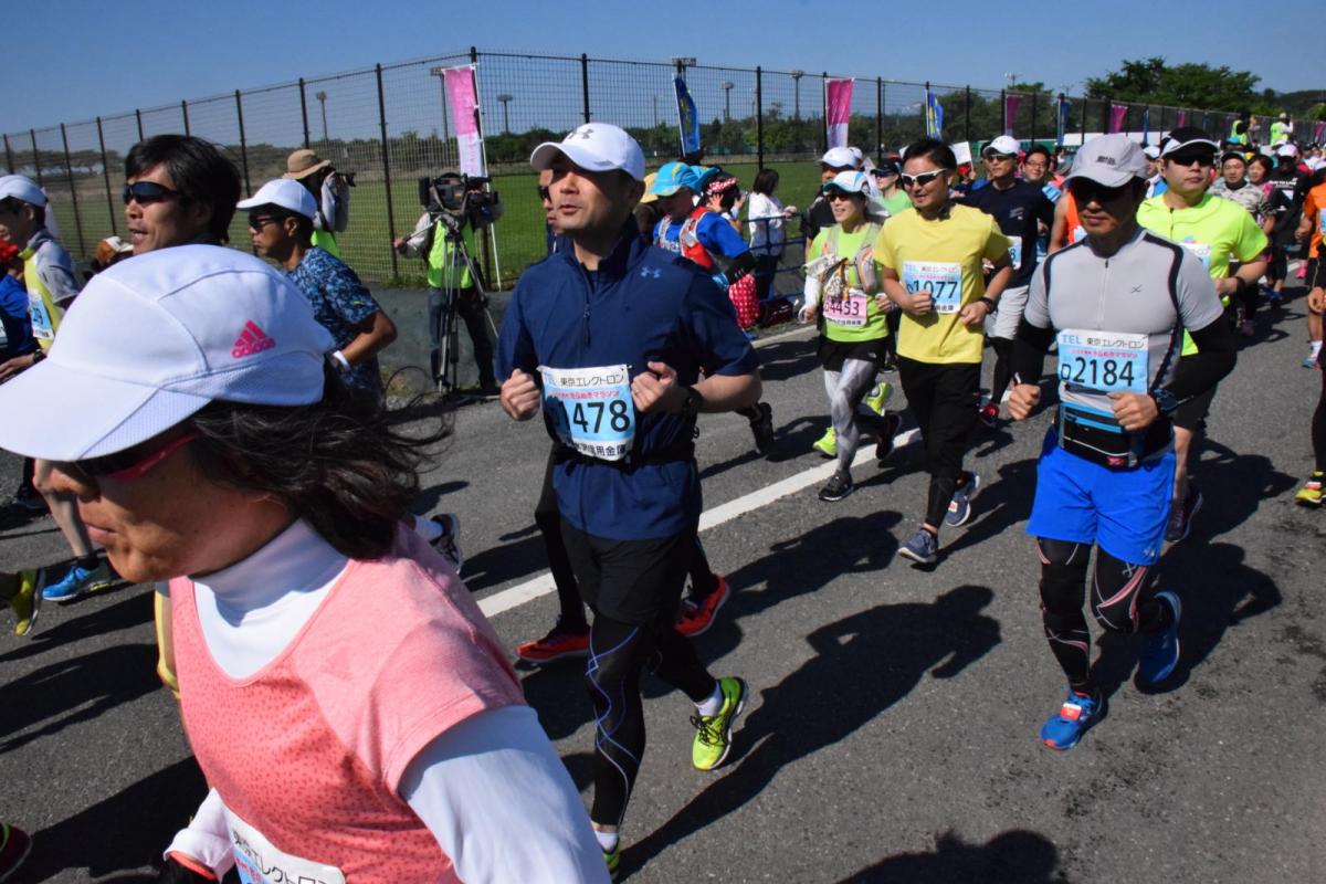 いわて奥州きらめきマラソン2018スタート・ゴール・表彰編1 2018/05/20