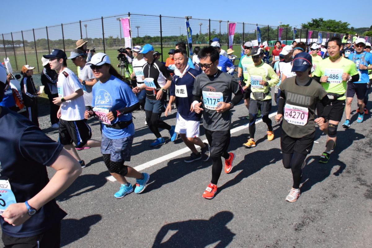 いわて奥州きらめきマラソン2018スタート・ゴール・表彰編1 2018/05/20