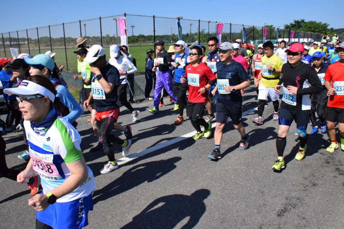 いわて奥州きらめきマラソン2018スタート・ゴール・表彰編1 2018/05/20