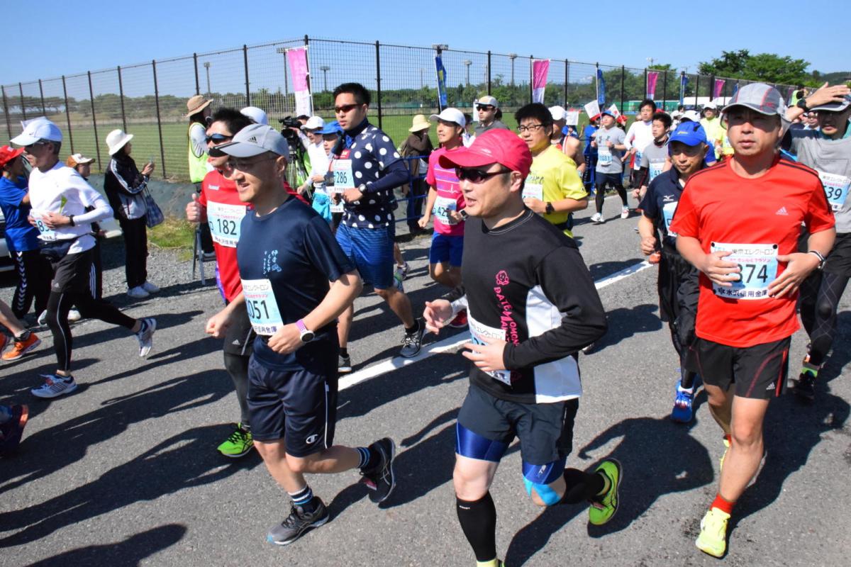 いわて奥州きらめきマラソン2018スタート・ゴール・表彰編1 2018/05/20