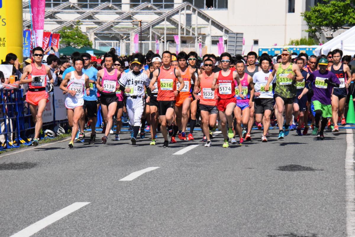 いわて奥州きらめきマラソン2018スタート・ゴール・表彰編1 2018/05/20