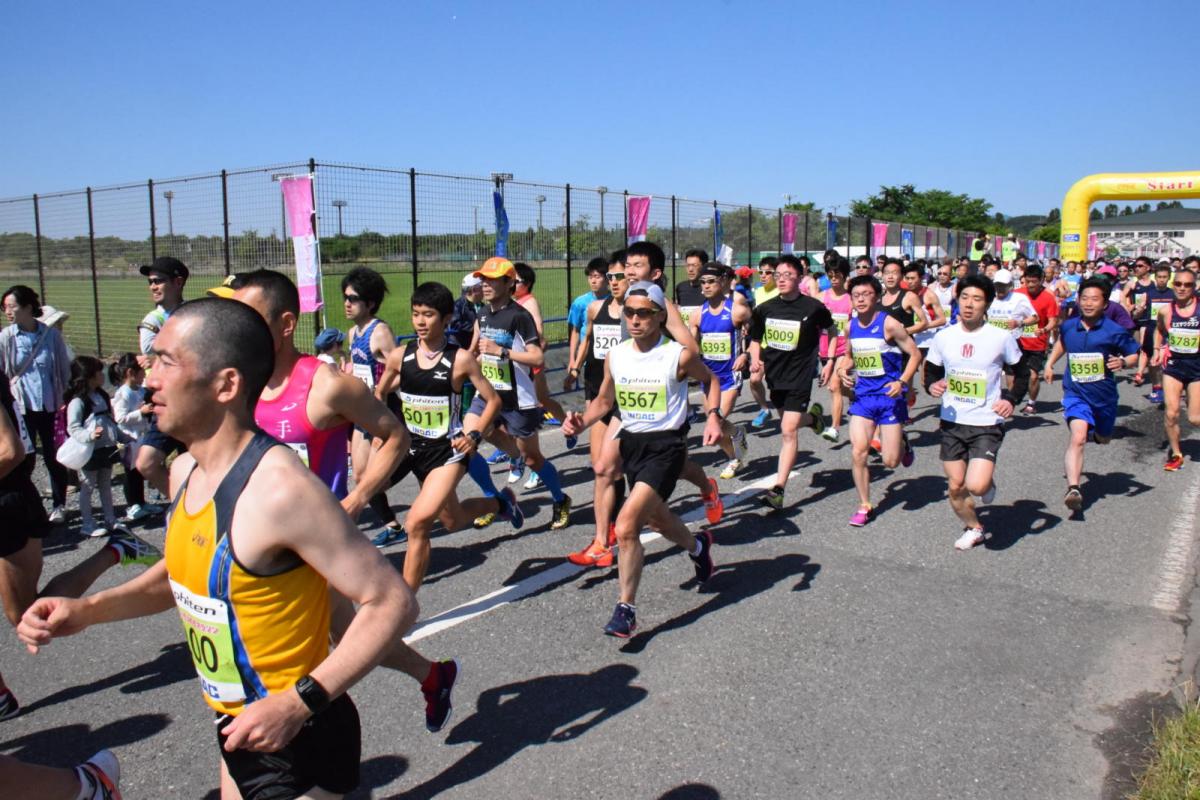 いわて奥州きらめきマラソン2018スタート・ゴール・表彰編1 2018/05/20