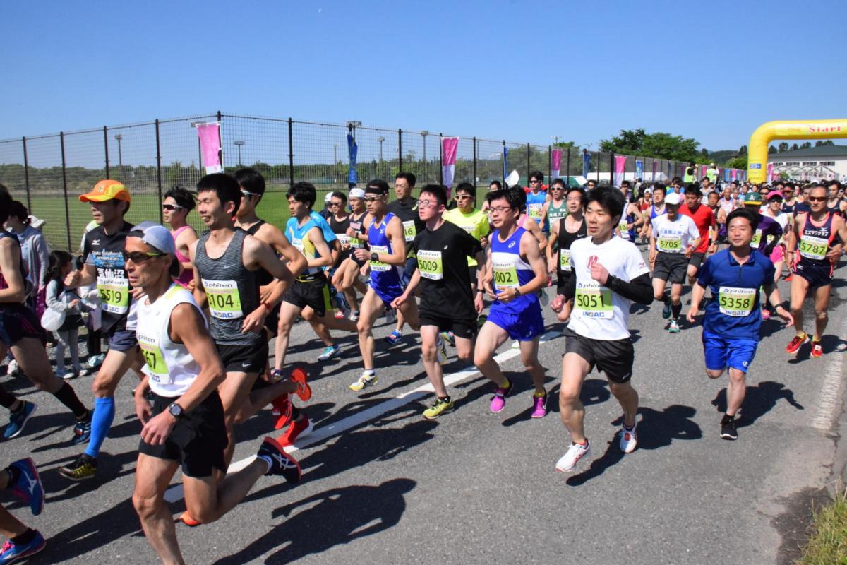 いわて奥州きらめきマラソン2018スタート・ゴール・表彰編1 2018/05/20