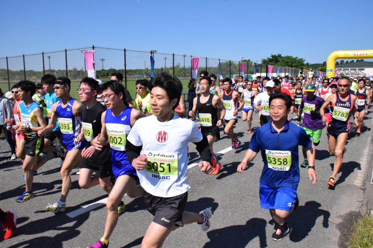 いわて奥州きらめきマラソン2018スタート・ゴール・表彰編1 2018/05/20
