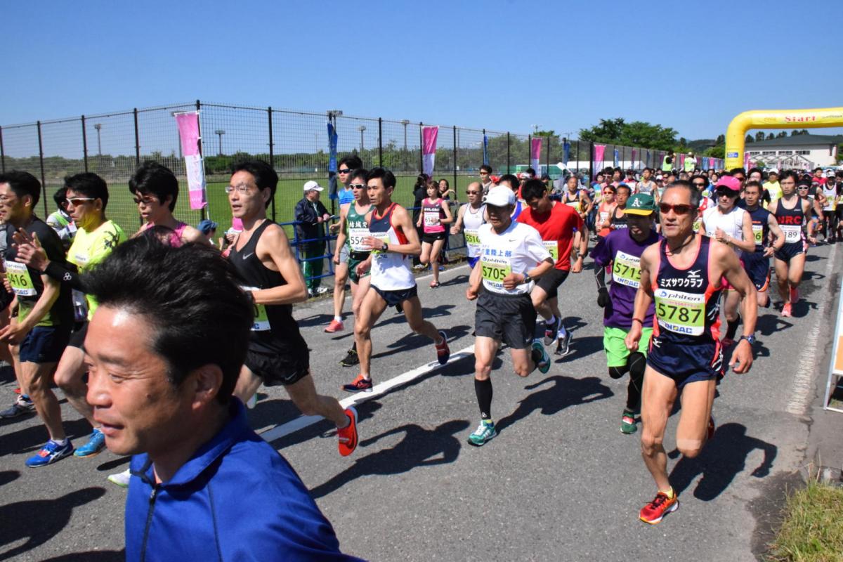 いわて奥州きらめきマラソン2018スタート・ゴール・表彰編1 2018/05/20