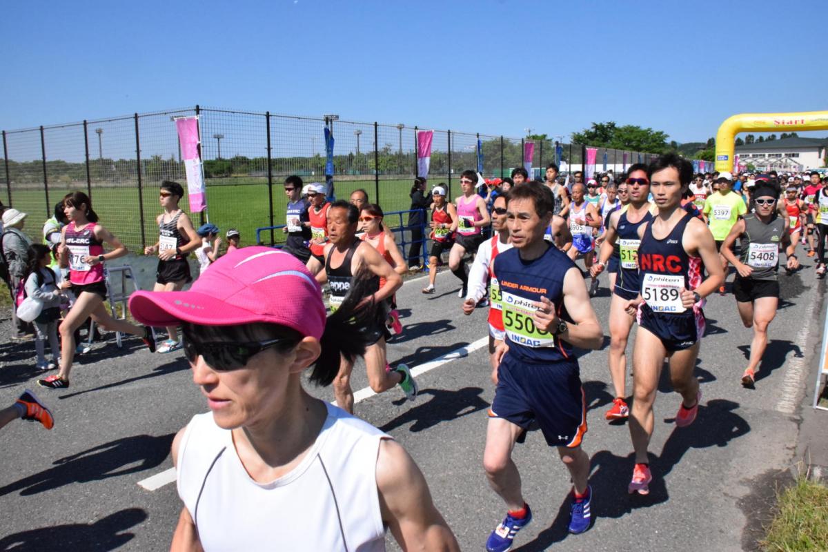 いわて奥州きらめきマラソン2018スタート・ゴール・表彰編1 2018/05/20