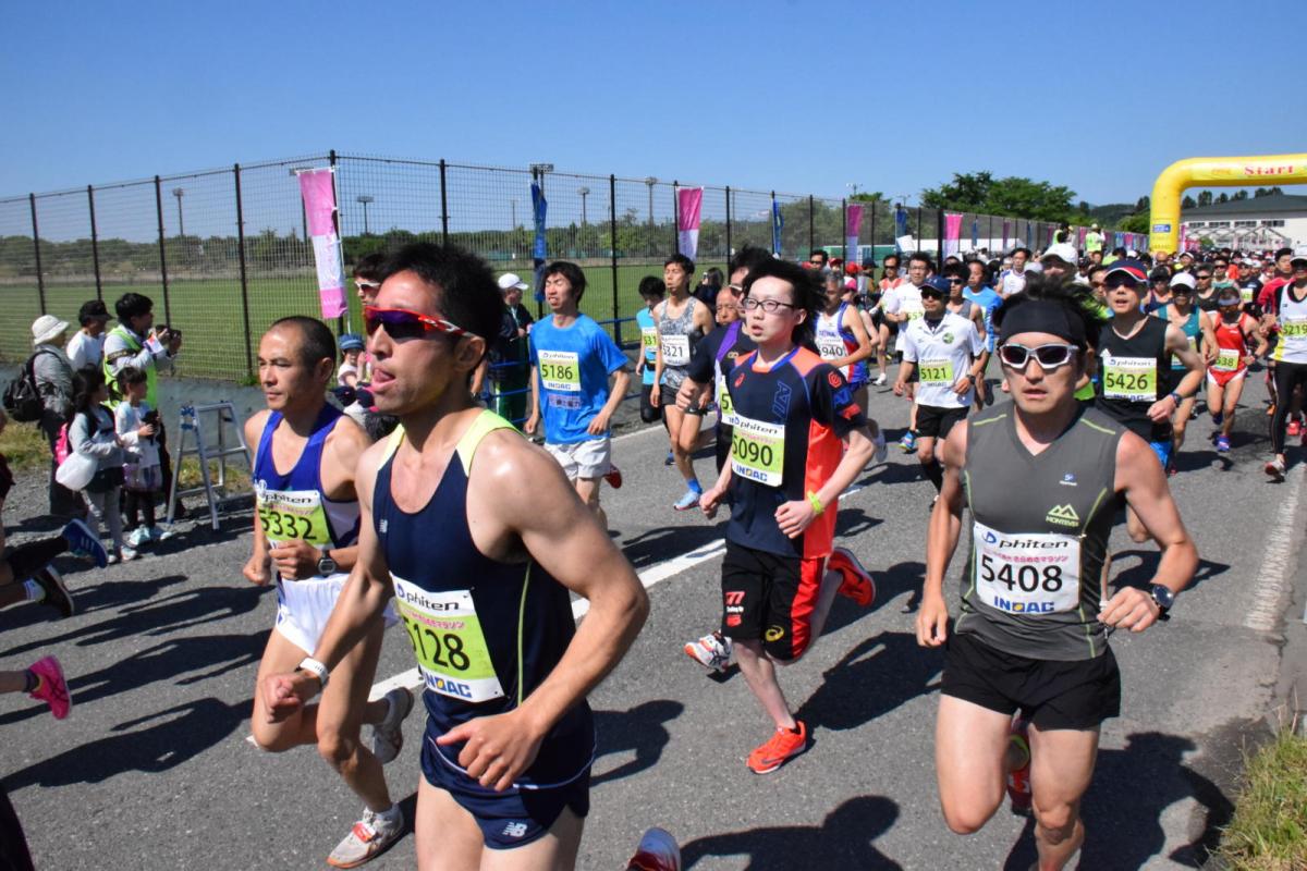 いわて奥州きらめきマラソン2018スタート・ゴール・表彰編1 2018/05/20