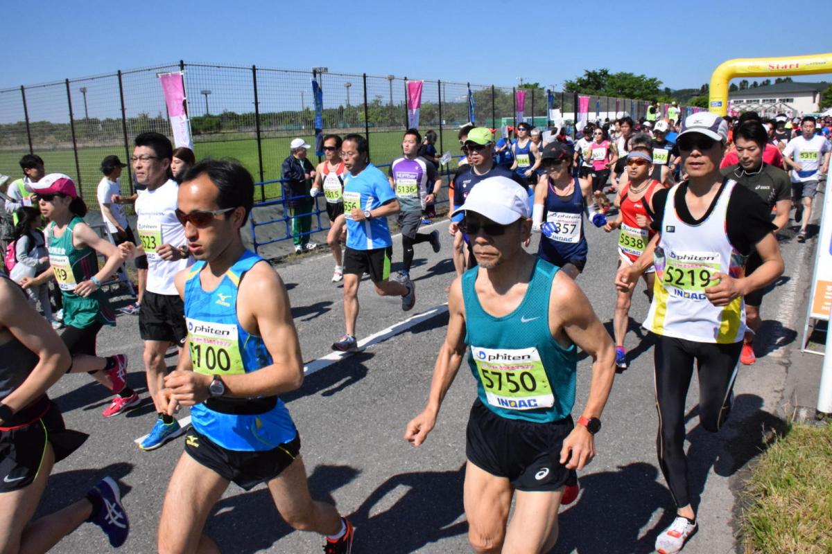 いわて奥州きらめきマラソン2018スタート・ゴール・表彰編1 2018/05/20