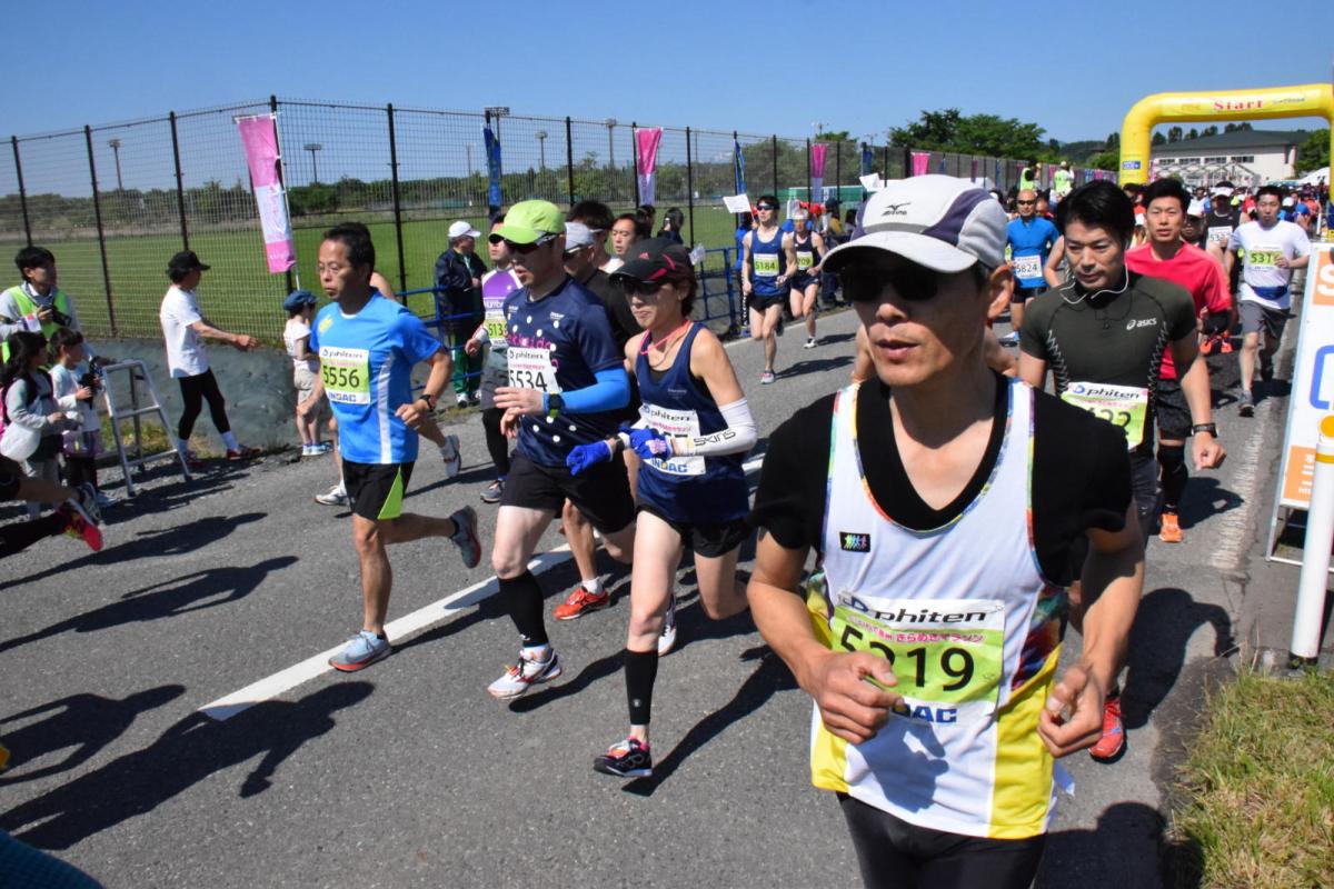 いわて奥州きらめきマラソン2018スタート・ゴール・表彰編1 2018/05/20
