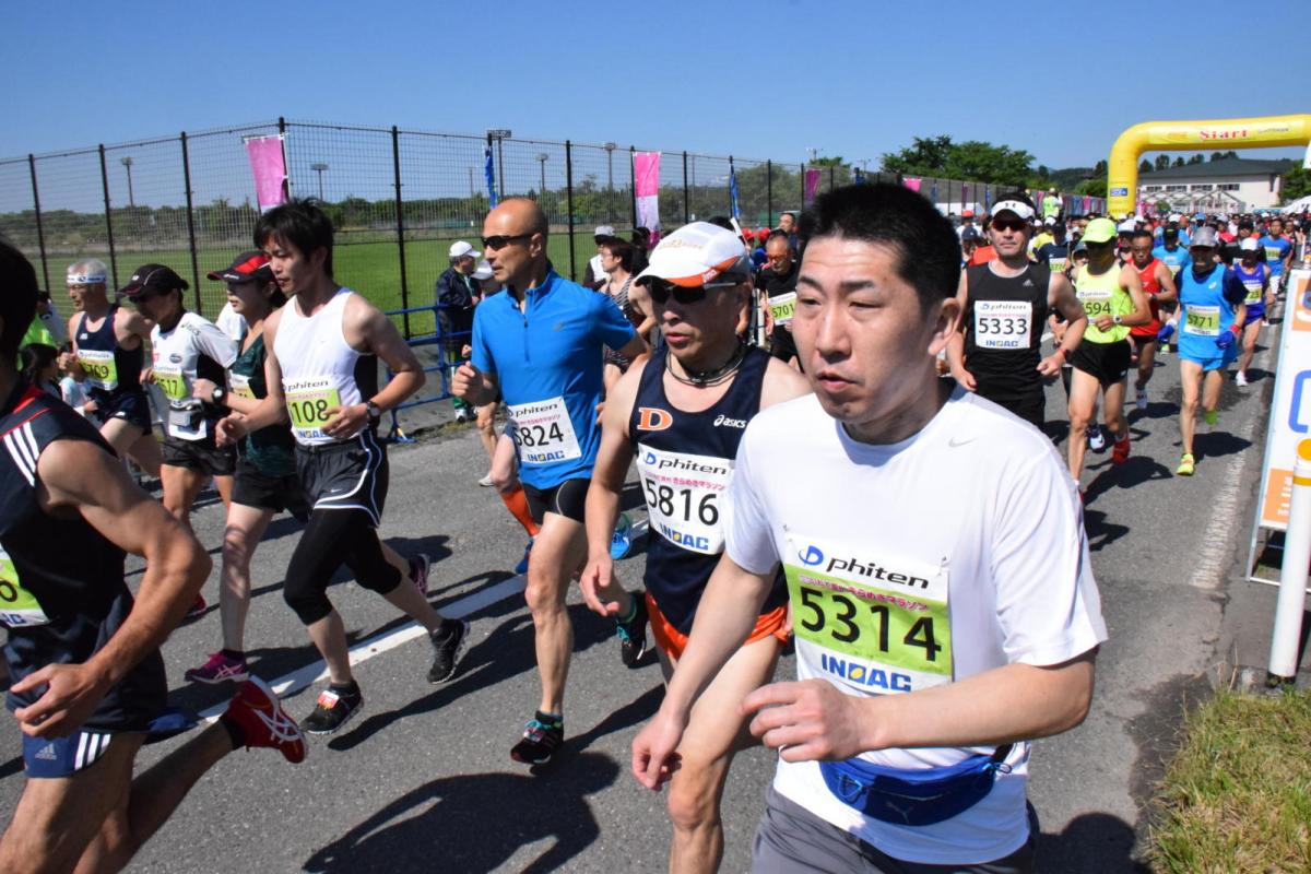いわて奥州きらめきマラソン2018スタート・ゴール・表彰編1 2018/05/20