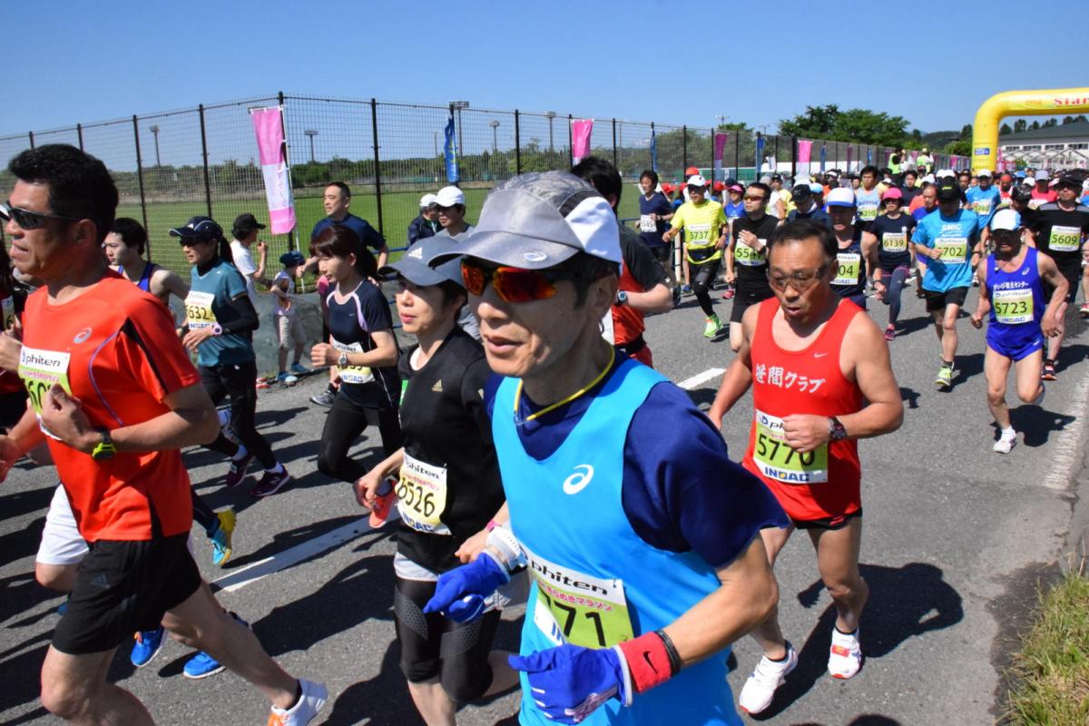いわて奥州きらめきマラソン2018スタート・ゴール・表彰編1 2018/05/20