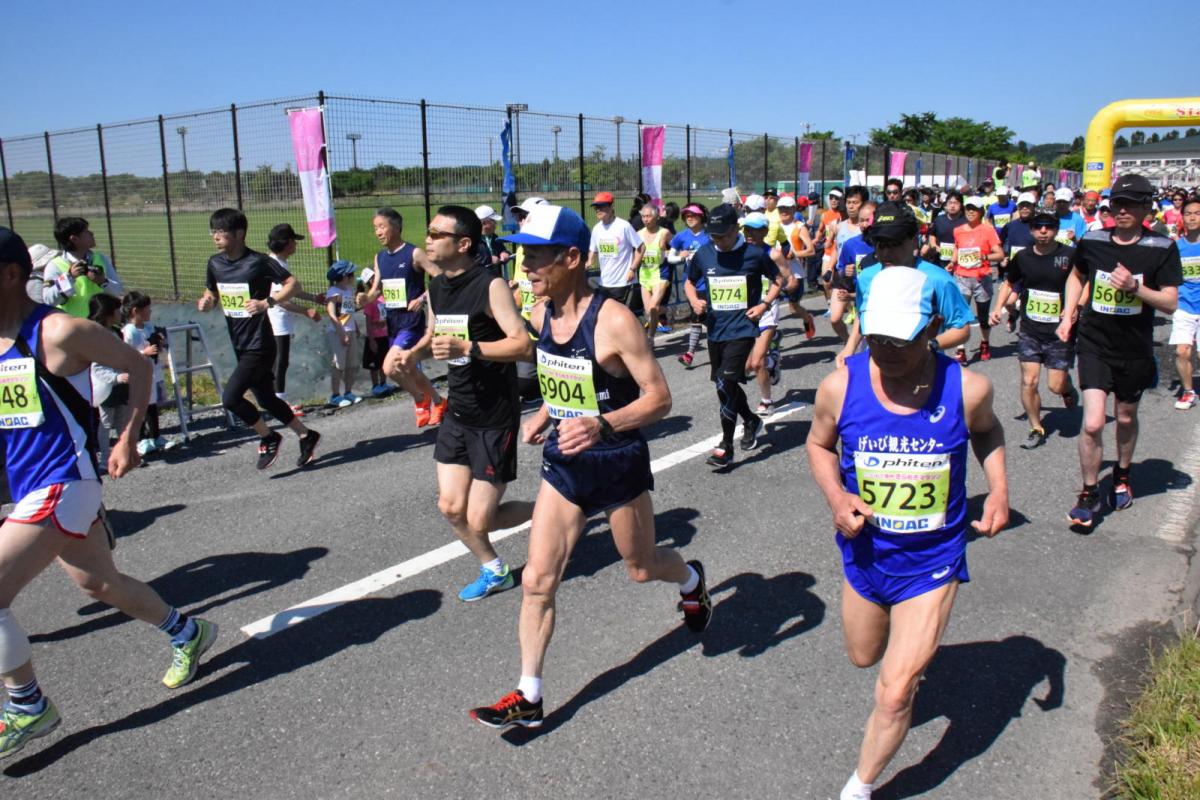 いわて奥州きらめきマラソン2018スタート・ゴール・表彰編1 2018/05/20