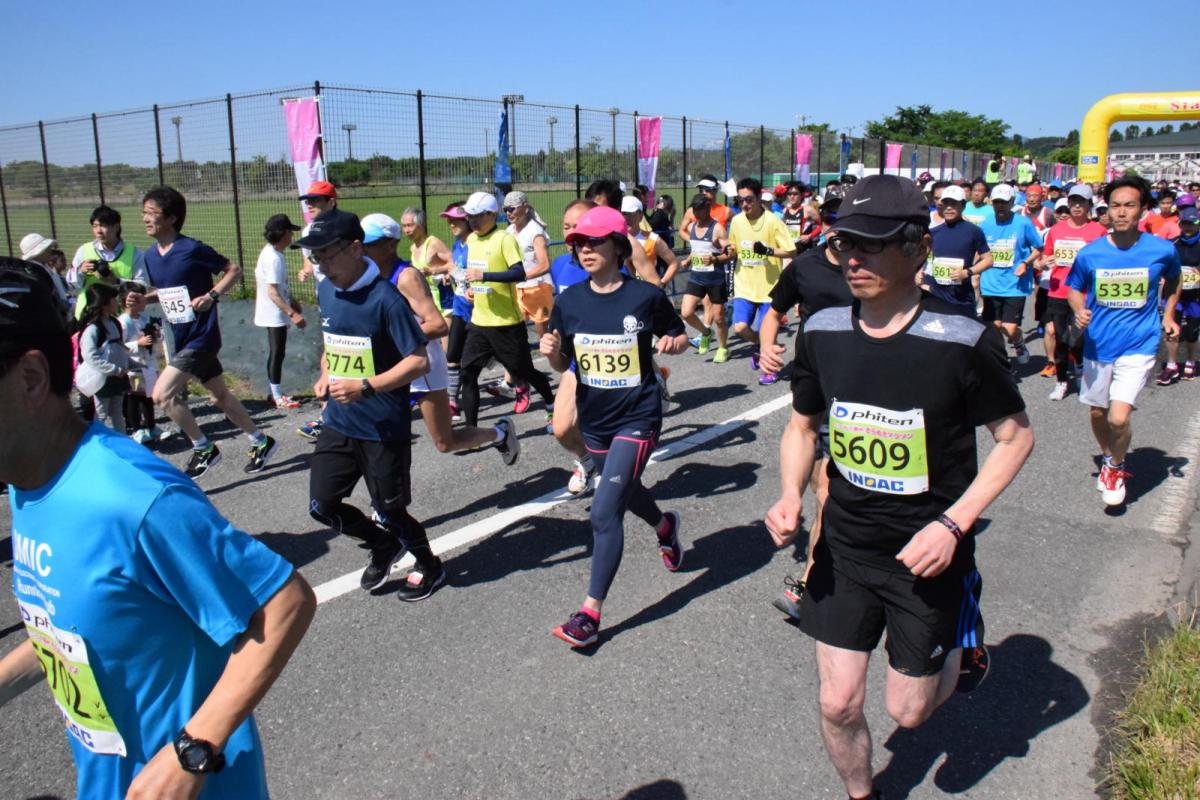 いわて奥州きらめきマラソン2018スタート・ゴール・表彰編1 2018/05/20