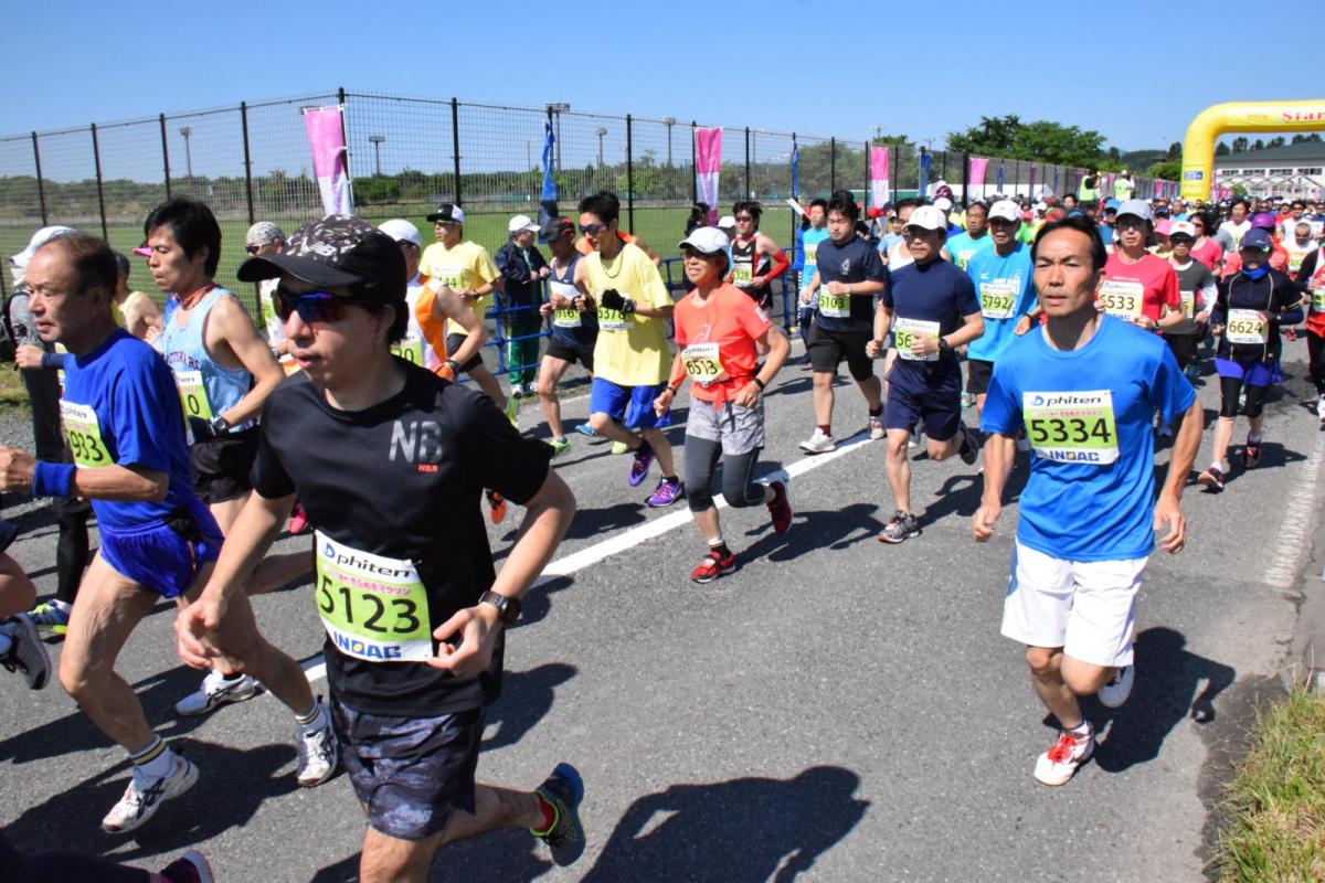 いわて奥州きらめきマラソン2018スタート・ゴール・表彰編1 2018/05/20