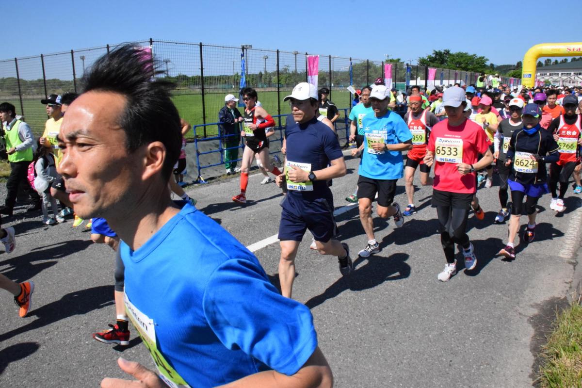 いわて奥州きらめきマラソン2018スタート・ゴール・表彰編1 2018/05/20