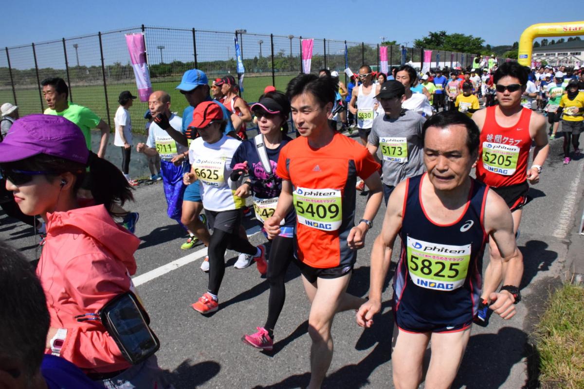 いわて奥州きらめきマラソン2018スタート・ゴール・表彰編1 2018/05/20