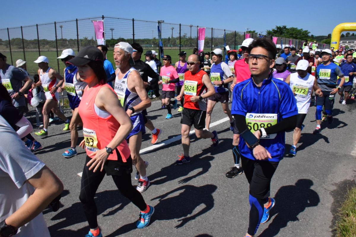 いわて奥州きらめきマラソン2018スタート・ゴール・表彰編1 2018/05/20
