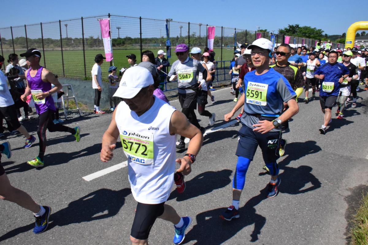 いわて奥州きらめきマラソン2018スタート・ゴール・表彰編1 2018/05/20