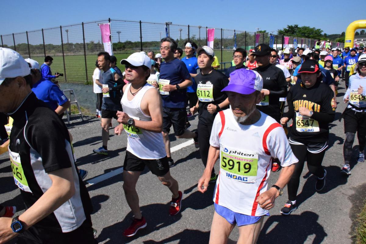 いわて奥州きらめきマラソン2018スタート・ゴール・表彰編1 2018/05/20