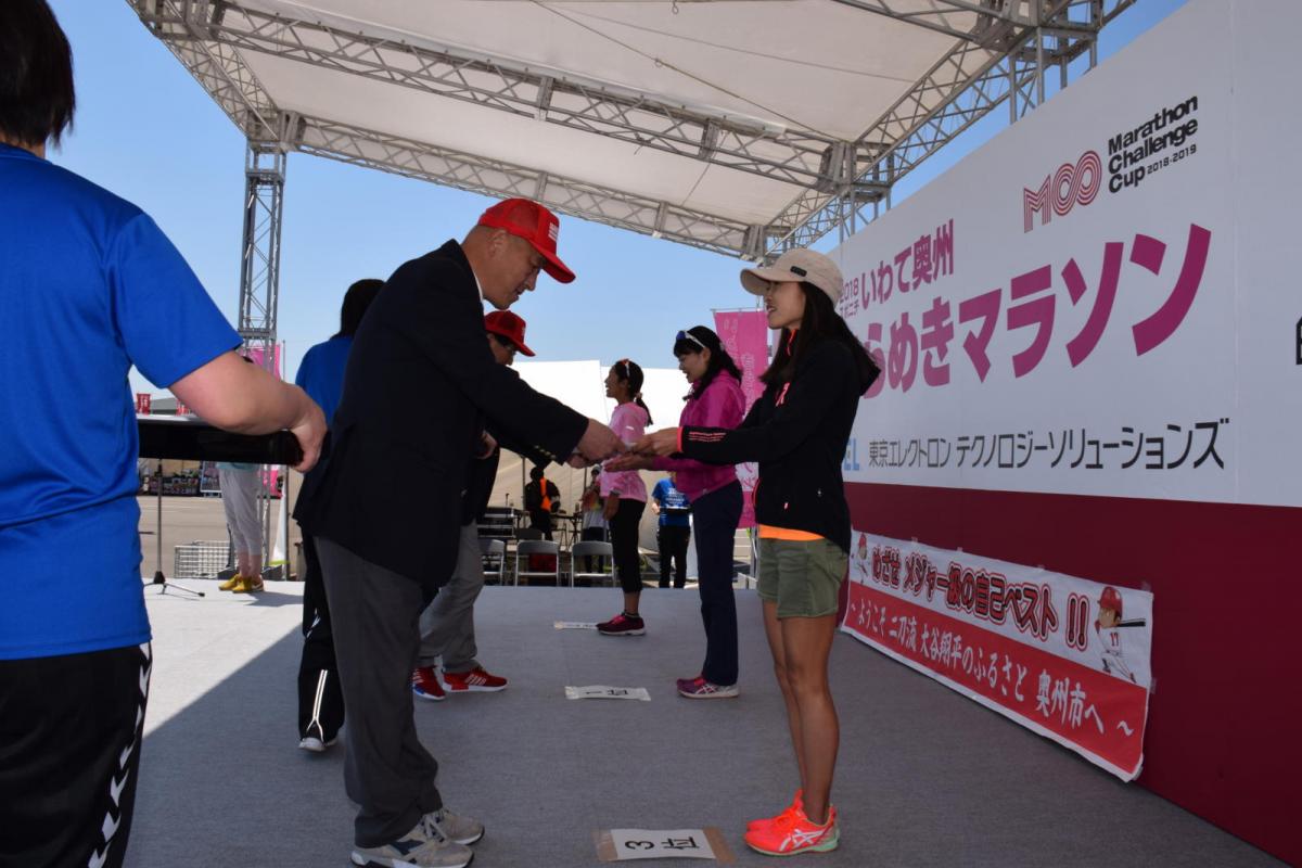 いわて奥州きらめきマラソン2018スタート・ゴール・表彰編1 2018/05/20