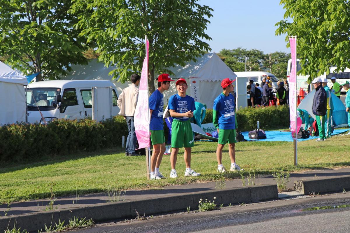 いわて奥州きらめきマラソン2018 フルマラソン5・37.5km給水/10km折り返し 2018/05/20