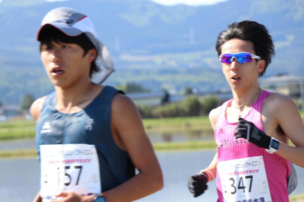 いわて奥州きらめきマラソン2018 フルマラソン5・37.5km給水/10km折り返し 2018/05/20