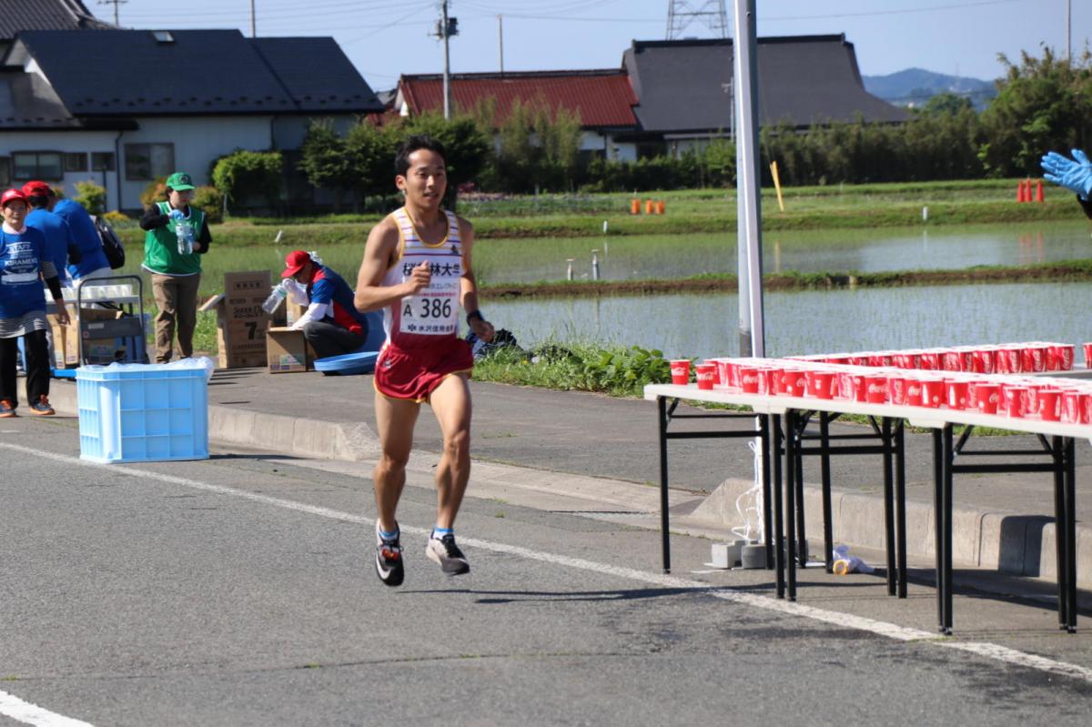 いわて奥州きらめきマラソン2018 フルマラソン5・37.5km給水/10km折り返し 2018/05/20